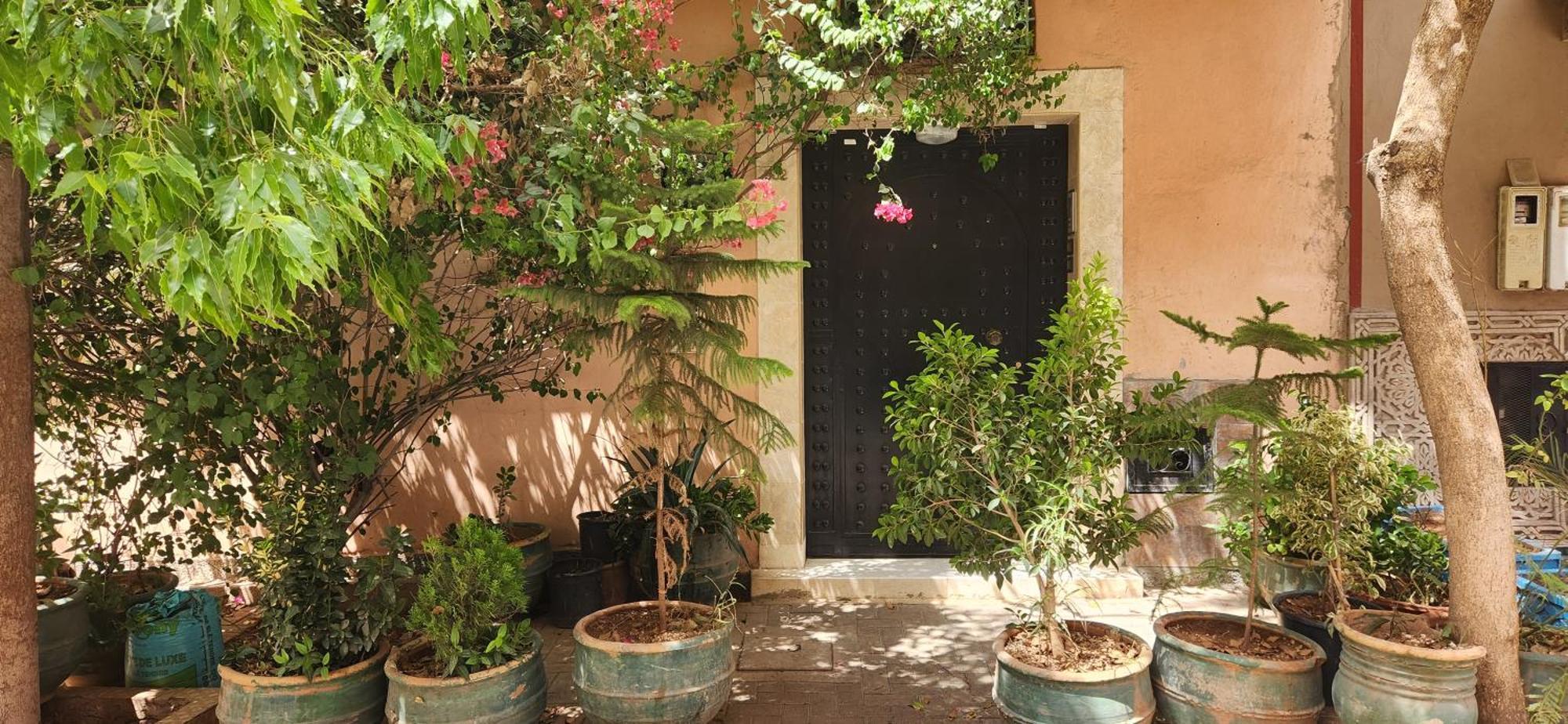Appartement Riad 5Min A Pied De L'Aeroport 马拉喀什 外观 照片