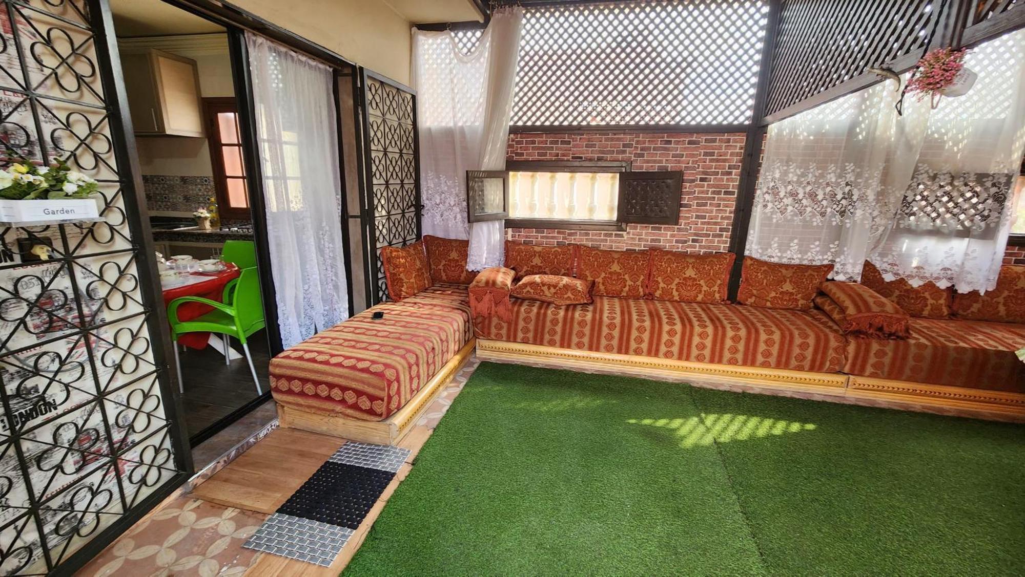 Appartement Riad 5Min A Pied De L'Aeroport 马拉喀什 外观 照片