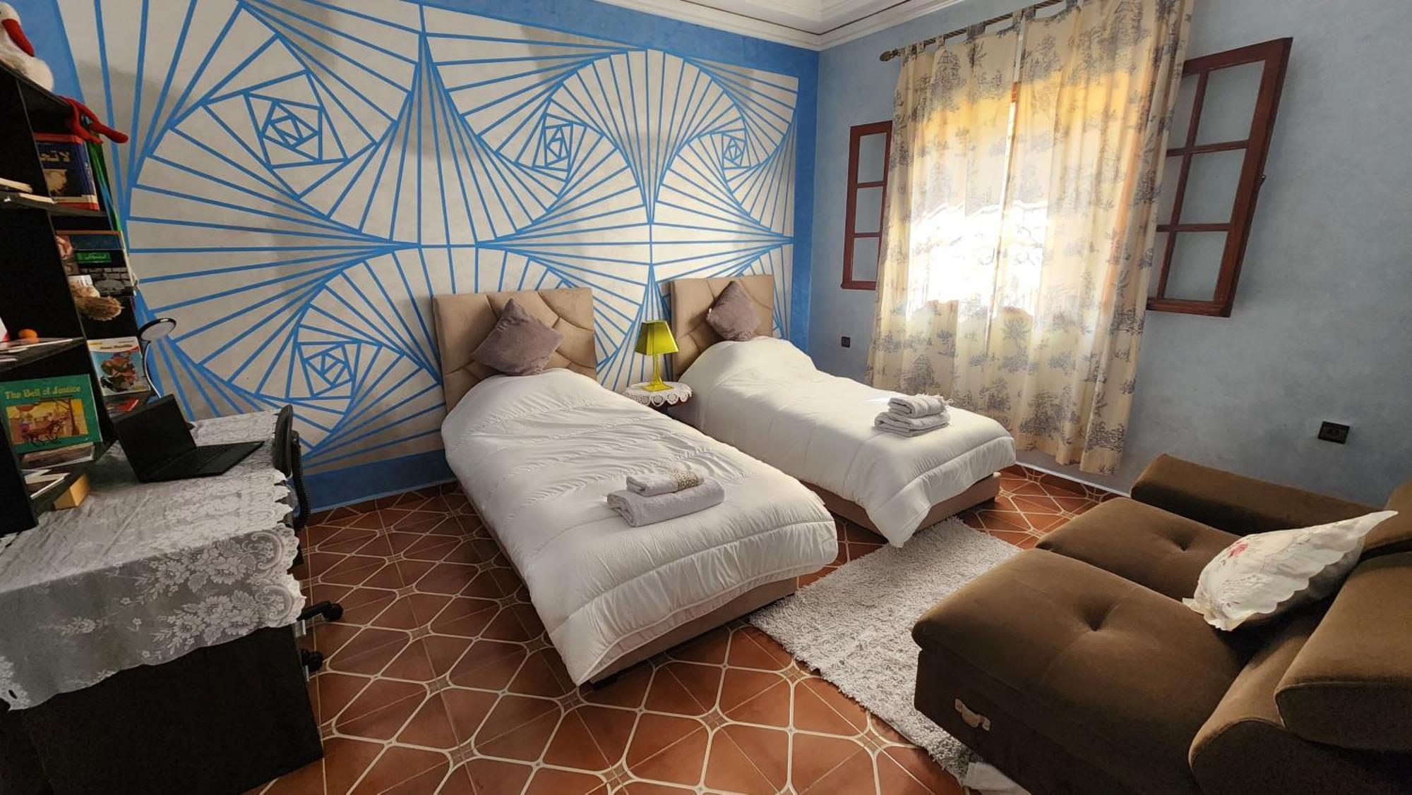 Appartement Riad 5Min A Pied De L'Aeroport 马拉喀什 外观 照片